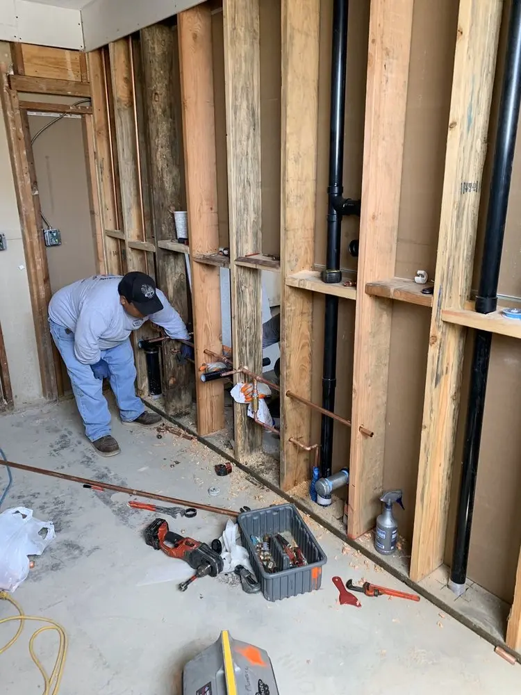 Commercial rough-in plumbing for Water Heater Replacement in Peachtree Gardens